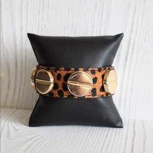 Leopard Snap Bracelet
